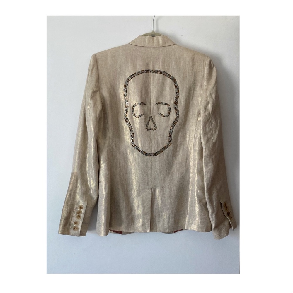 Zadig & Voltaire Virginia linen jacket size 36